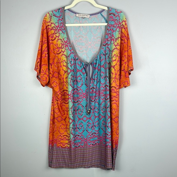Nanette Lepore Swim Multicoloured Patterned Cover-up - Picture 2 of 9